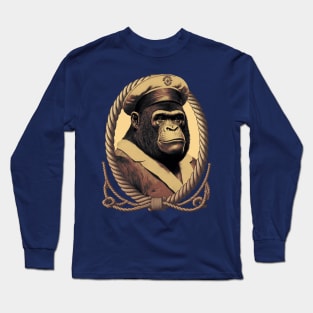 Sailor Gorilla Long Sleeve T-Shirt